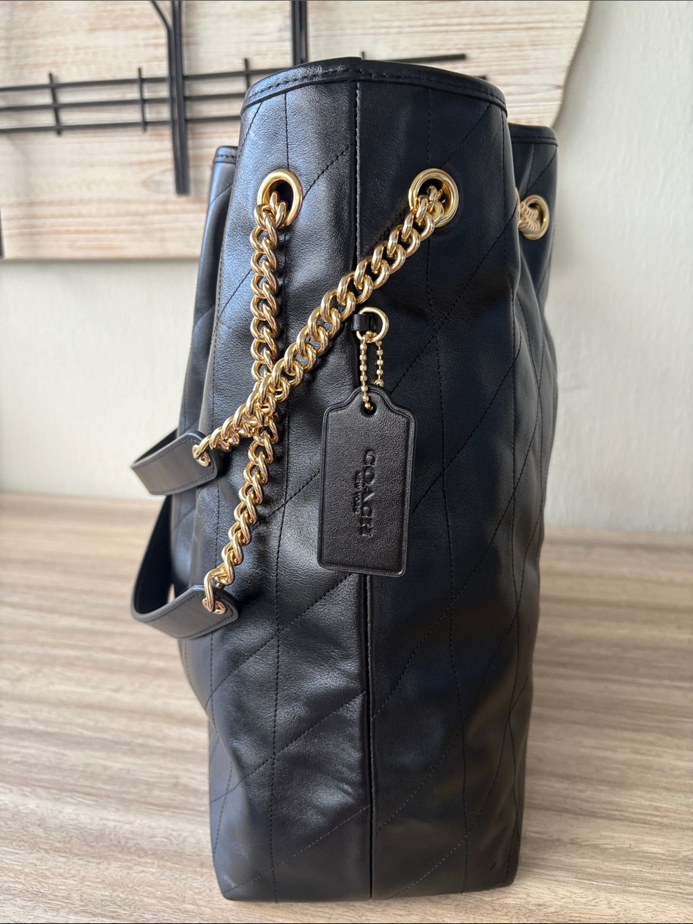 Coach evelyn large quilted - Picture 2 of 12